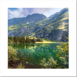 Mountain Print, Canadian Wall Art, Landscape Photography, Teal Decor, Mountain Lake Posters and Art